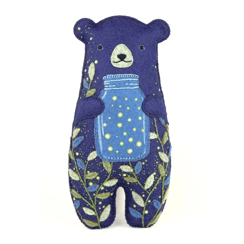 Kit de Broderie Doll ou Felted Bear - Kiriki