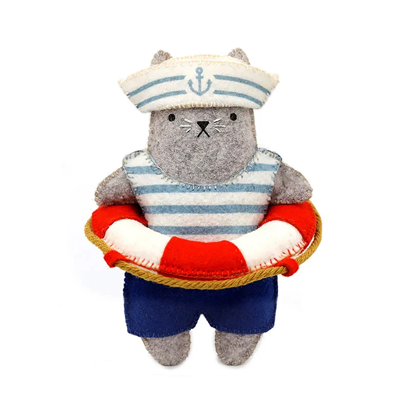 Kit de Broderie Doll ou Felted Bear - Kiriki