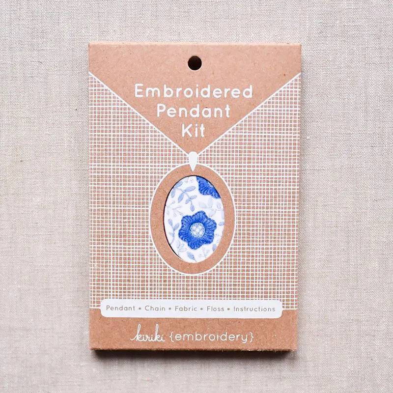Kit de Broderie Hoop et Pendant - Kiriki