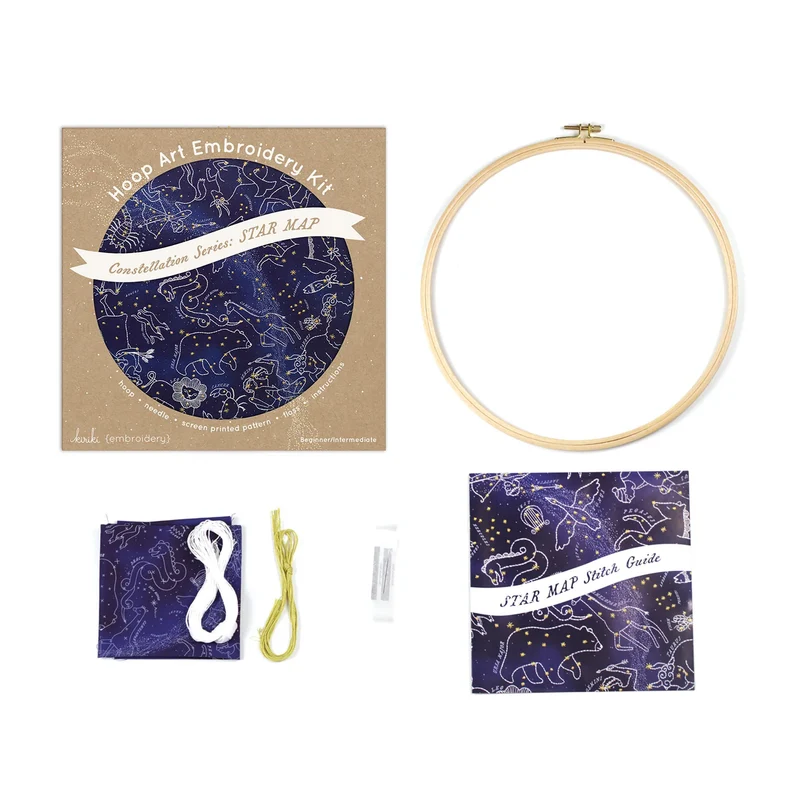 Kit de Broderie Hoop et Pendant - Kiriki