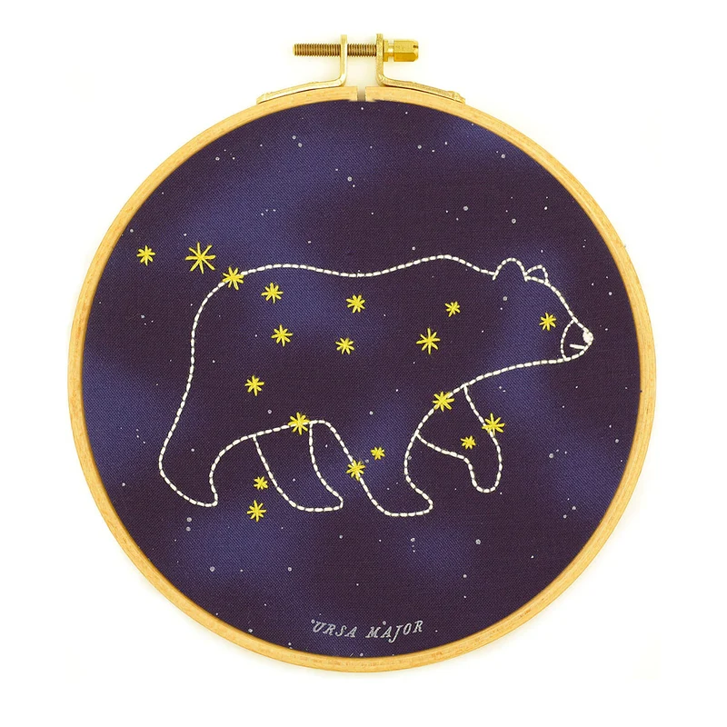 Kit de Broderie Hoop et Pendant - Kiriki
