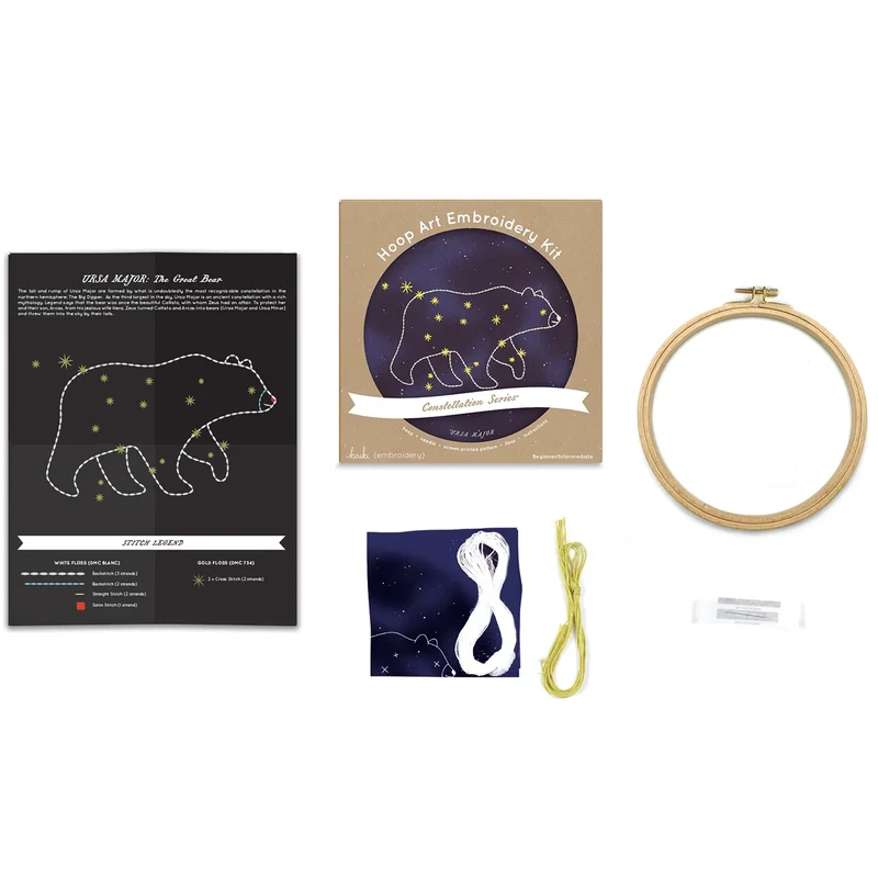 Kit de Broderie Hoop et Pendant - Kiriki