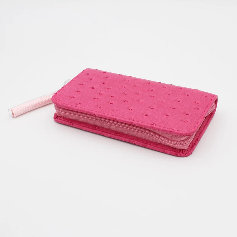 Pochette à Crochets Etimo Rose ou Rouge - Tulip