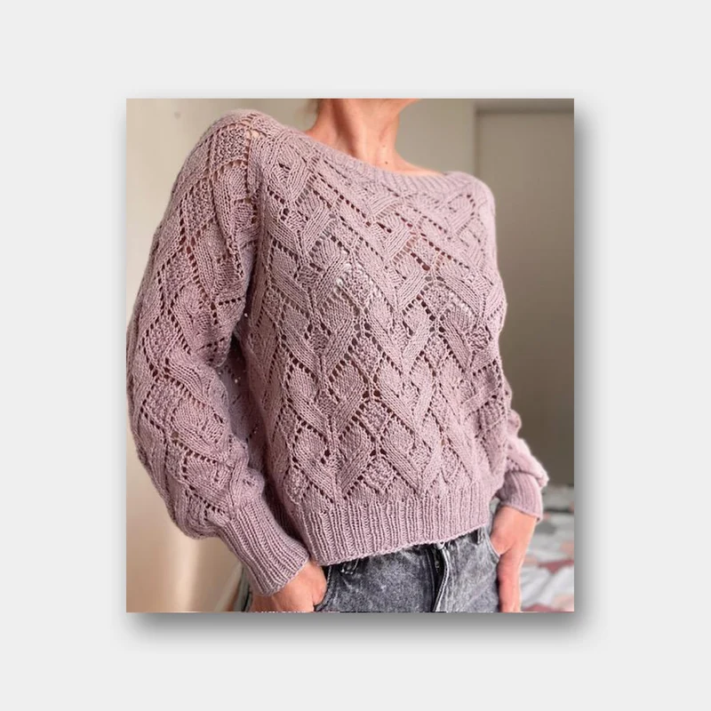 Coffret Lempicka Pullover en Sole - Piña Knit