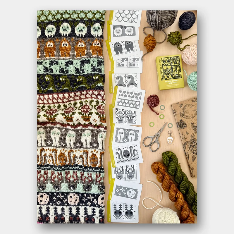 Doodle Card Deck - Pacific Knit Co.