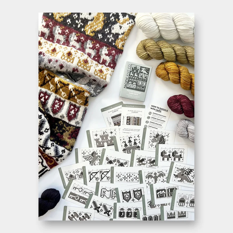 Doodle Card Deck - Pacific Knit Co.