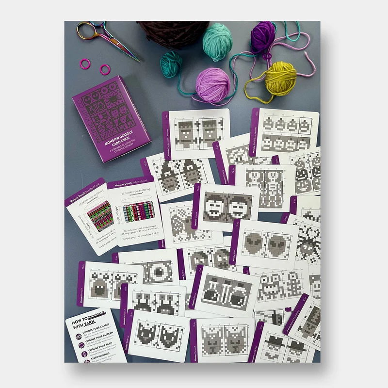 Doodle Card Deck - Pacific Knit Co.