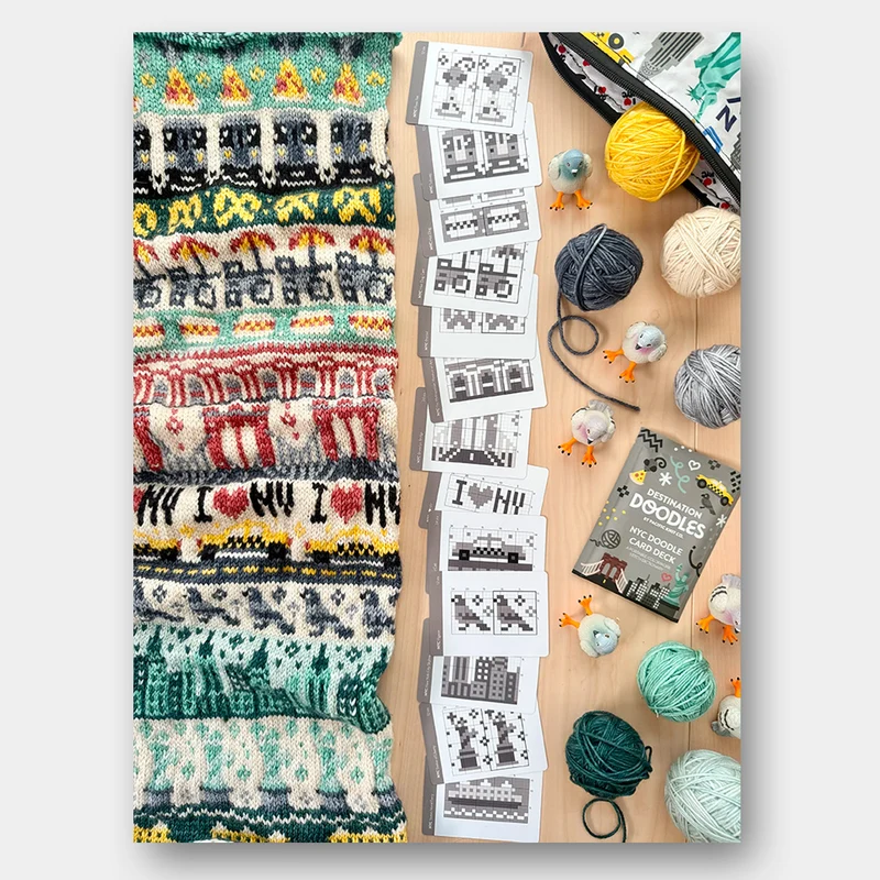 Doodle Card Deck - Pacific Knit Co.