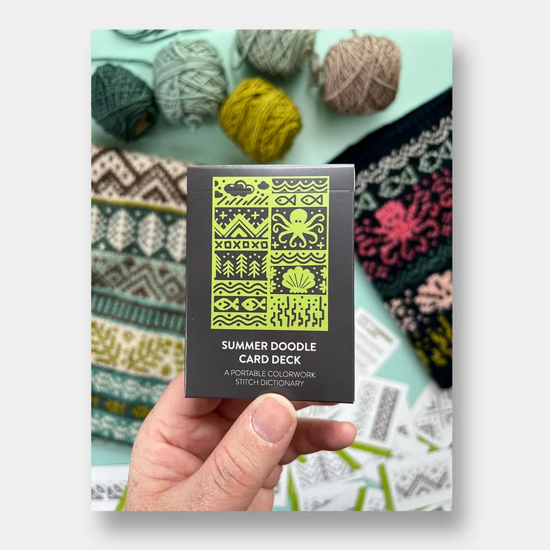 Doodle Card Deck - Pacific Knit Co.
