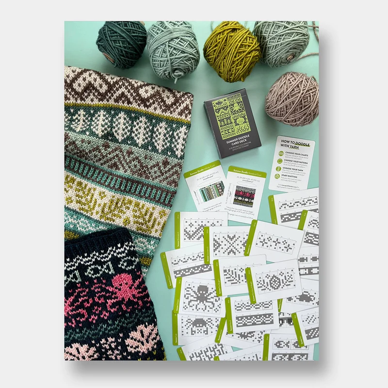 Doodle Card Deck - Pacific Knit Co.