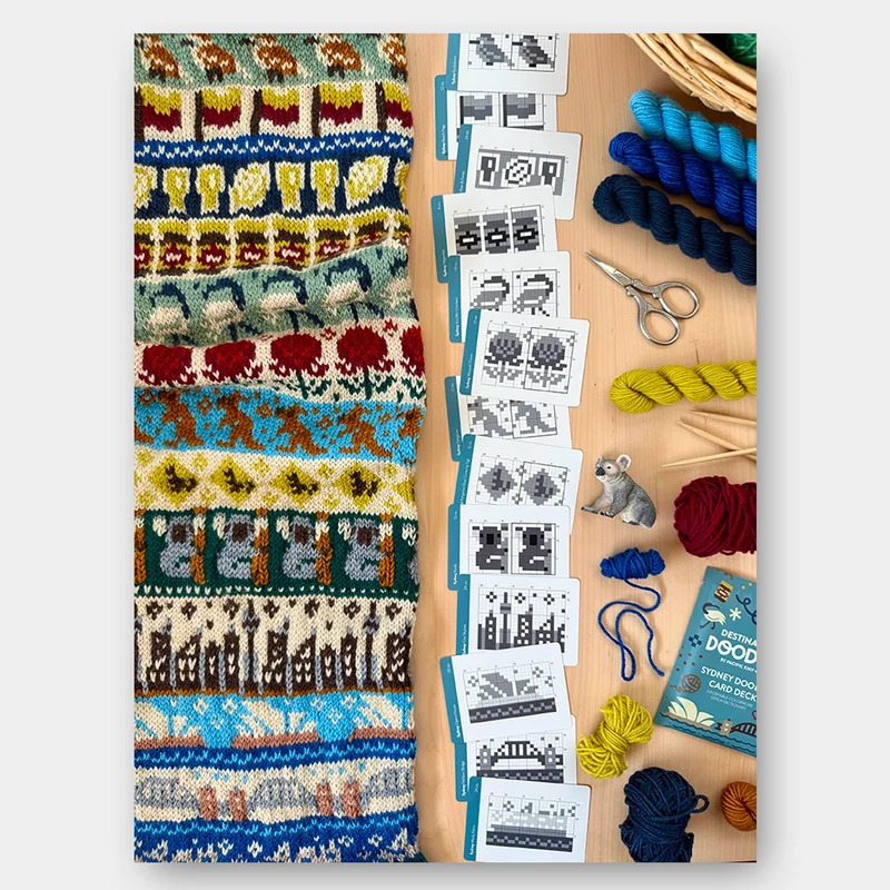 Doodle Card Deck - Pacific Knit Co.