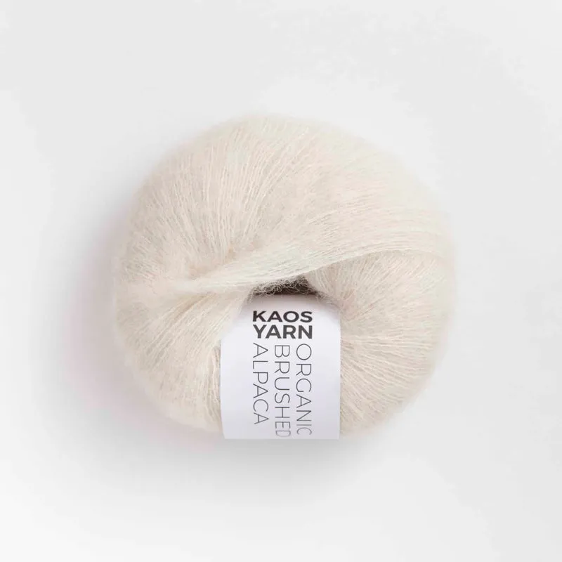 Halo Brushed Alpaca (Organic) - Kaos Yarn