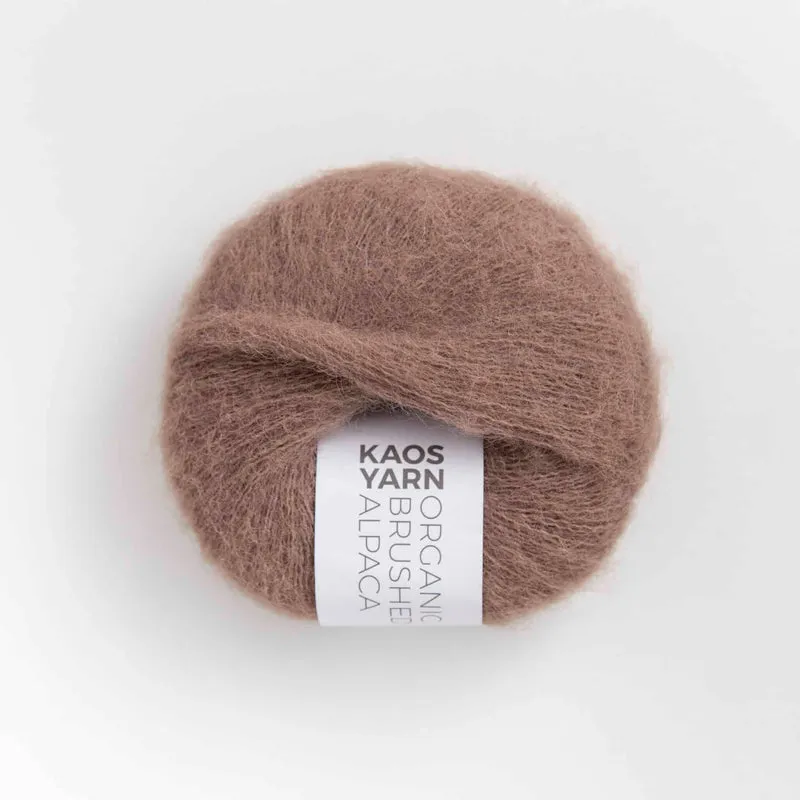 Halo Brushed Alpaca (Organic) - Kaos Yarn