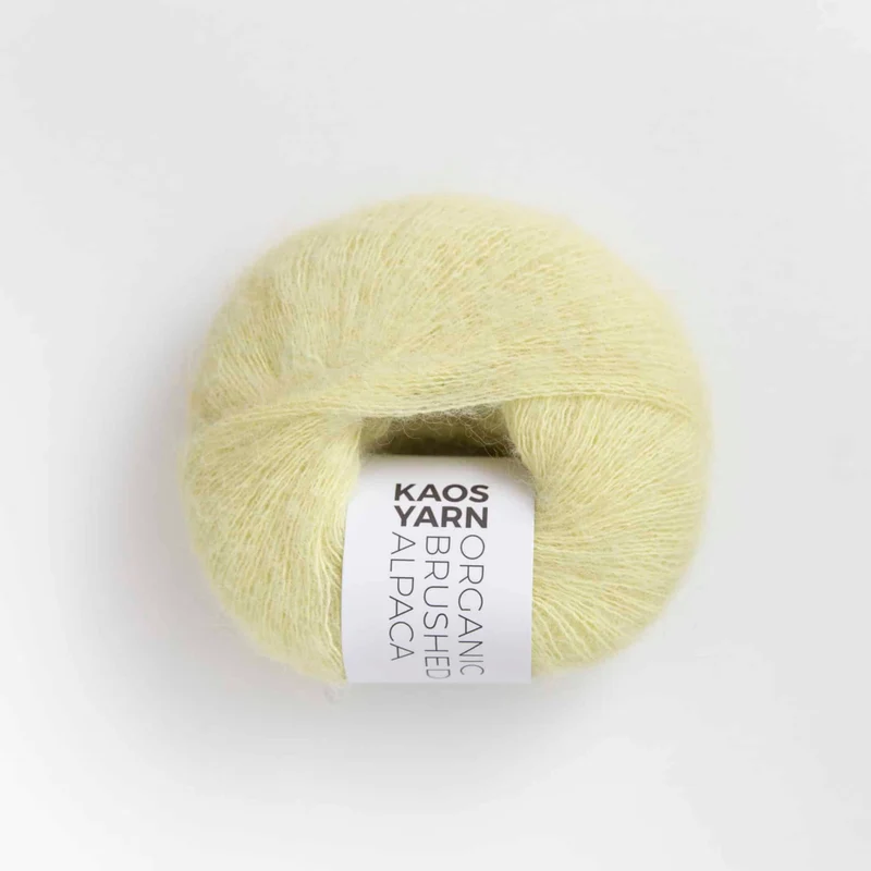 Halo Brushed Alpaca (Organic) - Kaos Yarn