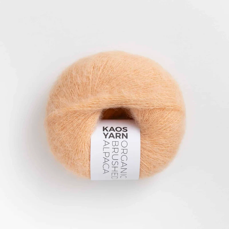 Halo Brushed Alpaca (Organic) - Kaos Yarn