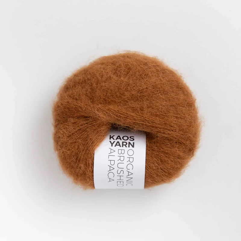 Halo Brushed Alpaca (Organic) - Kaos Yarn