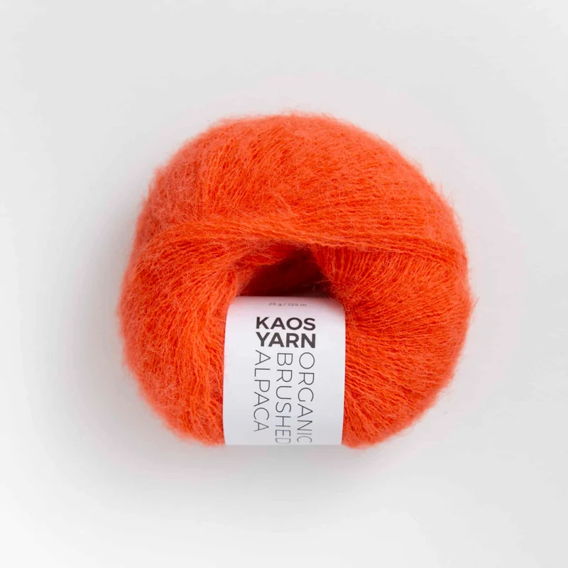 Halo Brushed Alpaca (Organic) - Kaos Yarn