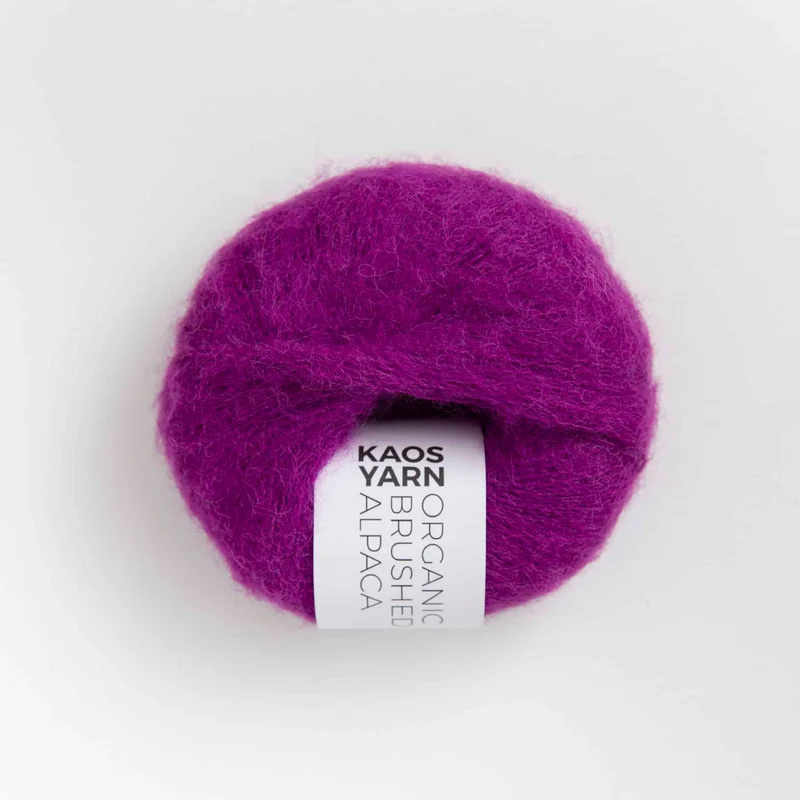 Halo Brushed Alpaca (Organic) - Kaos Yarn