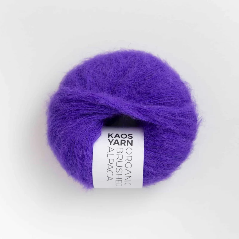 Halo Brushed Alpaca (Organic) - Kaos Yarn