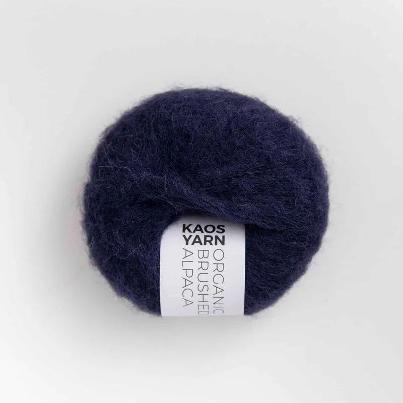 Halo Brushed Alpaca (Organic) - Kaos Yarn