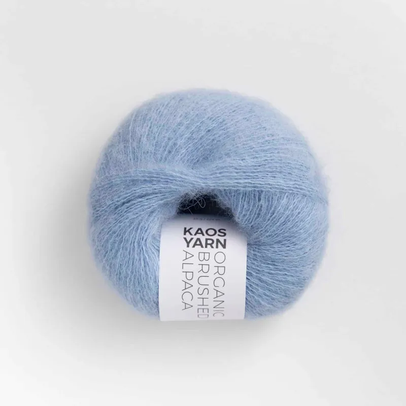 Halo Brushed Alpaca (Organic) - Kaos Yarn