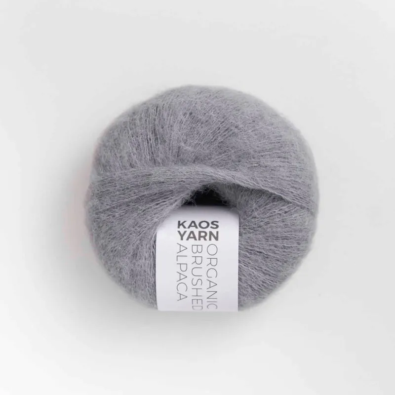Halo Brushed Alpaca (Organic) - Kaos Yarn