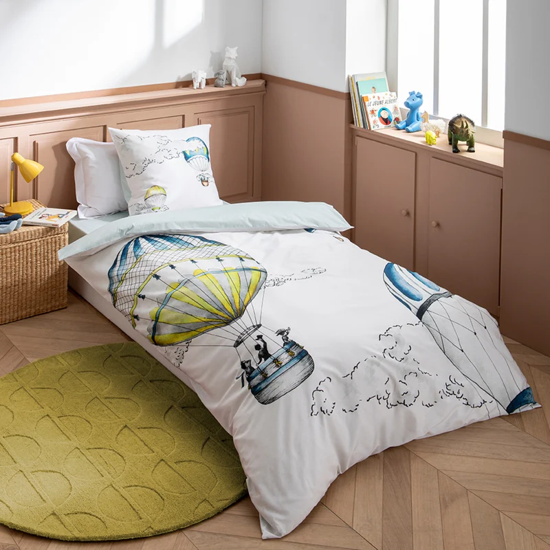 Taie d'oreiller Envol - Percale de coton