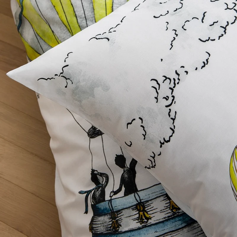 Taie d'oreiller Envol - Percale de coton