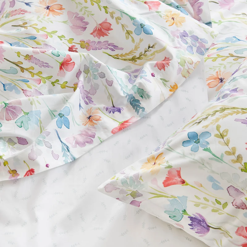 Drap plat Sophie - Percale de coton