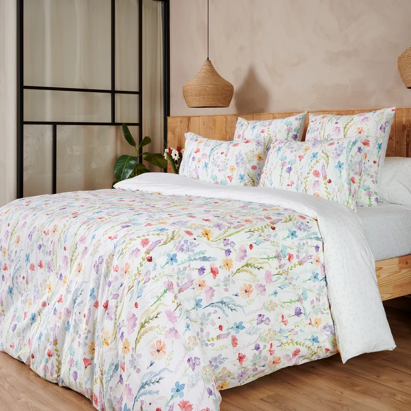 Drap plat Sophie - Percale de coton