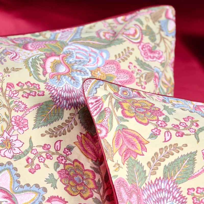 Taie d’oreiller Palais des Vents - Satin de coton 120 fils/cm²