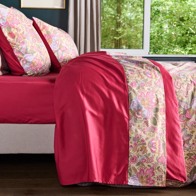 Taie d’oreiller Palais des Vents - Satin de coton 120 fils/cm²