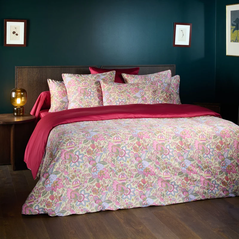 Taie d’oreiller Palais des Vents - Satin de coton 120 fils/cm²