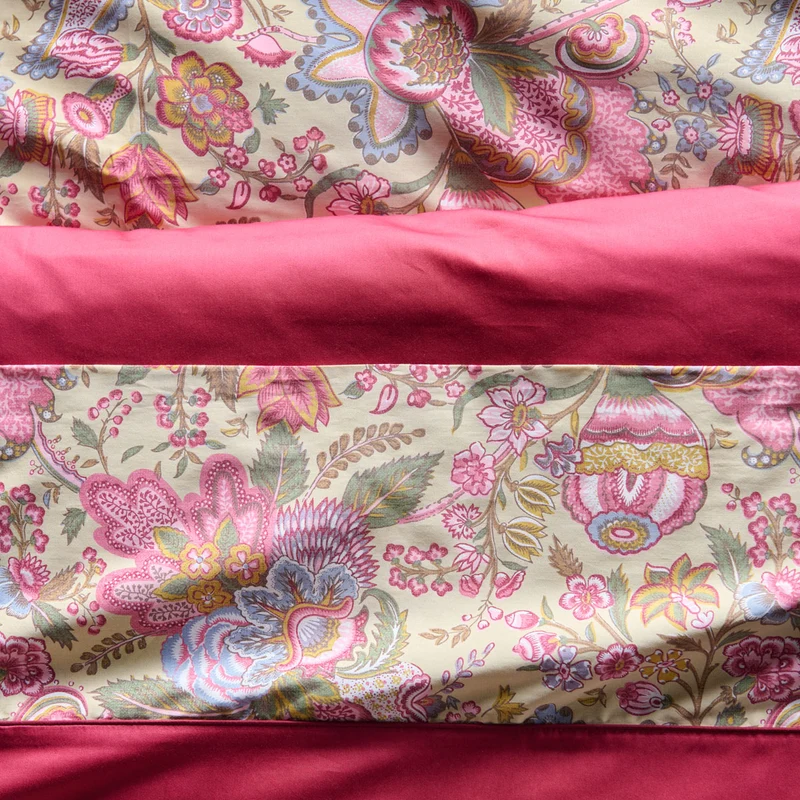 Parure de lit Palais des Vents - Satin de coton 120 fils