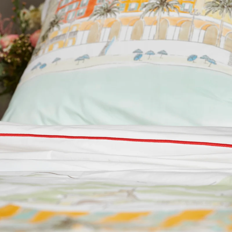 Drap plat Nice - Percale de coton 120 fils/cm²