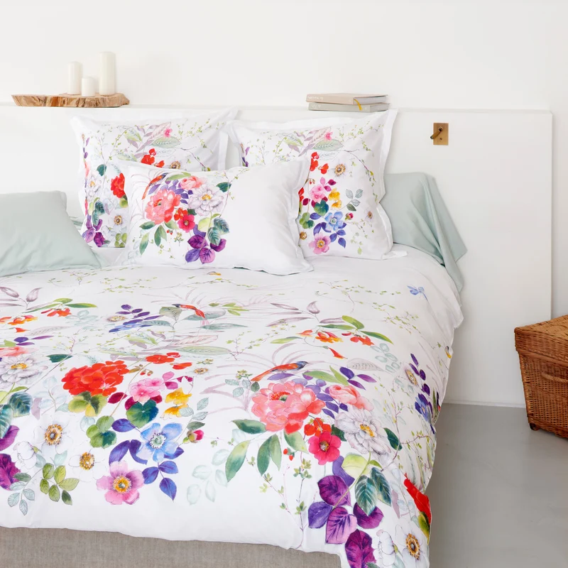 Drap plat Carmen - Satin de coton 120 fils/cm²