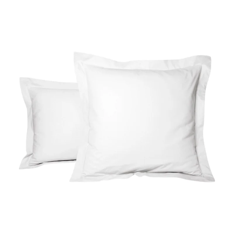 Taie d'oreiller unie - Coton 57 fils