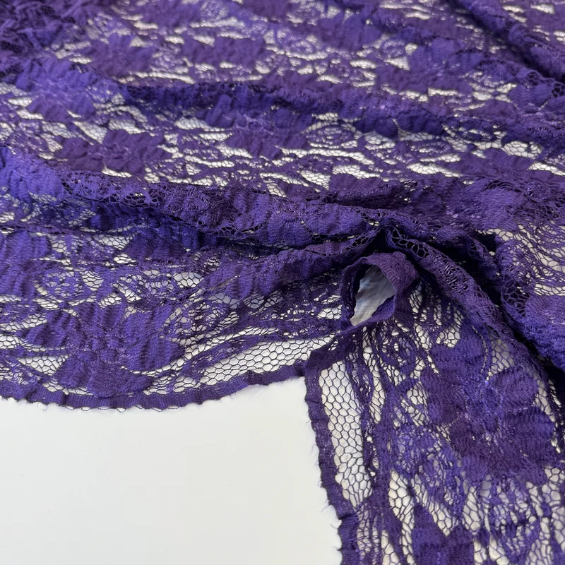 Tissu Maille Dentelle, Stretch - Almera