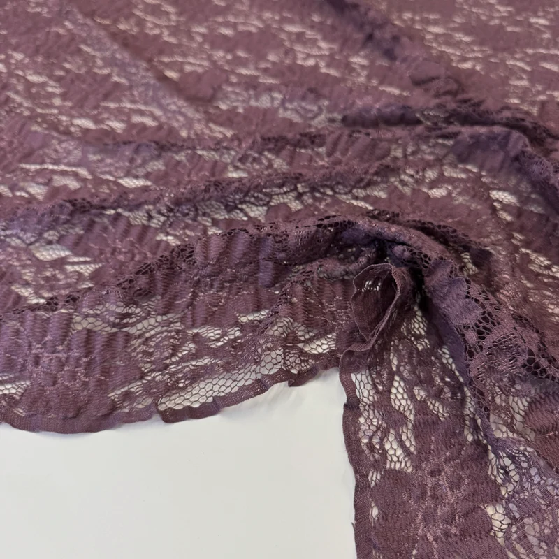 Tissu Maille Dentelle, Stretch - Almera