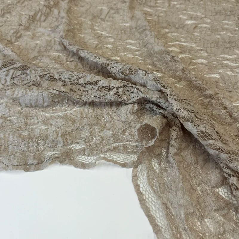 Tissu Maille Dentelle, Stretch - Almera