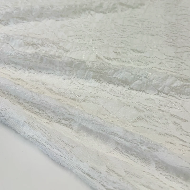 Tissu Maille Dentelle, Stretch - Almera