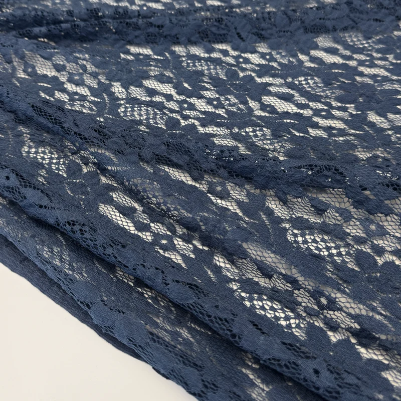 Tissu Maille Dentelle, Stretch - Pongo