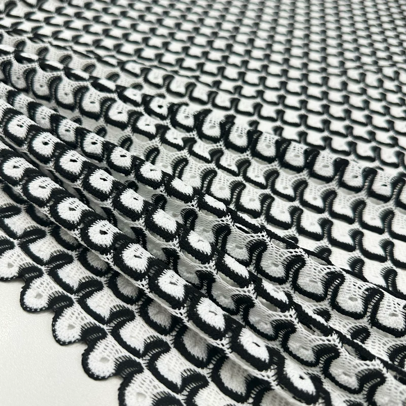Tissu Maille Crochet, Coton - Ombrella