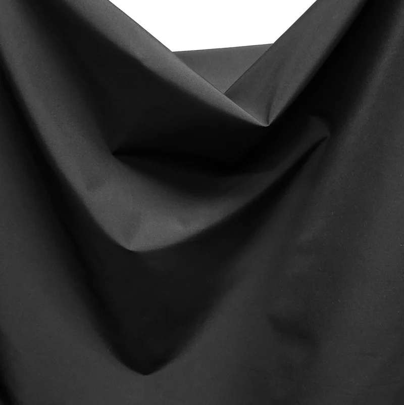Coquille de nylon imperméable | Noir | Canada Goose Deadstock | 112 cm | FIN DE ROULEAU