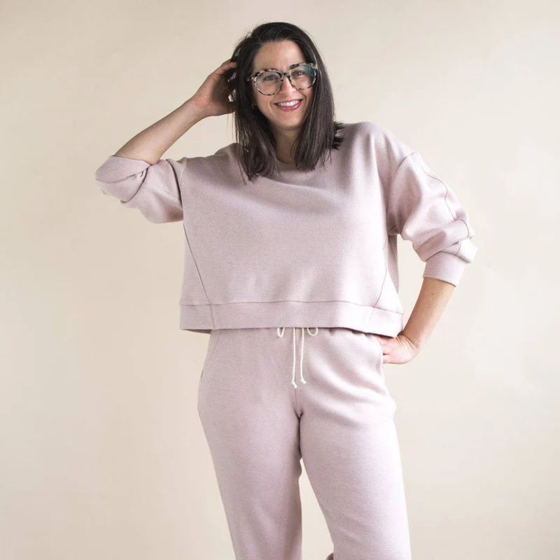 PATRON DE COUTURE PDF | Sweatshirt Mile End | Closet Core | BILINGUE (FR / EN)