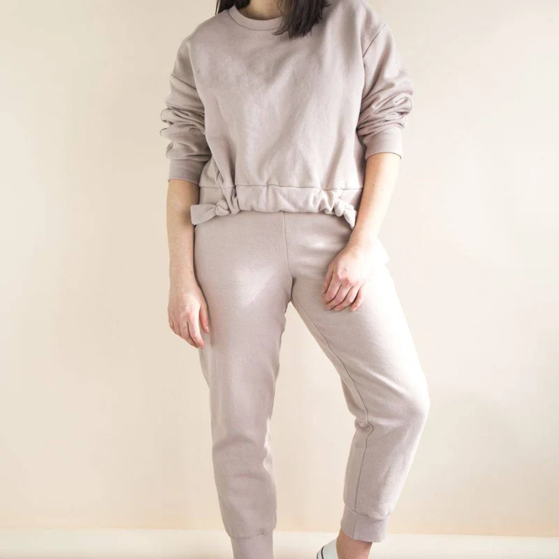 PATRON DE COUTURE PDF | Jogging Plateau | Closet Core | BILINGUE (FR / EN)