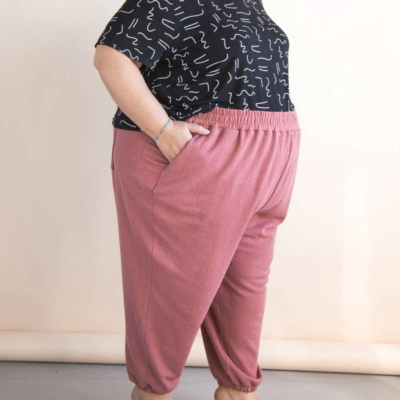 PATRON DE COUTURE PDF | Jogging Plateau | Closet Core | BILINGUE (FR / EN)