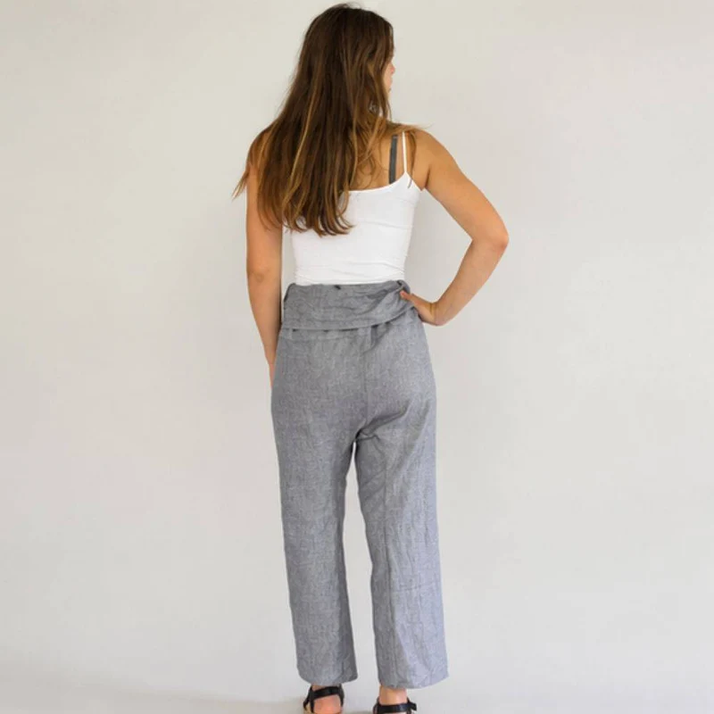 PATRON DE COUTURE PDF | 161 Pantalon de pêcheur thaïlandais | Folkwear | UNISEXE