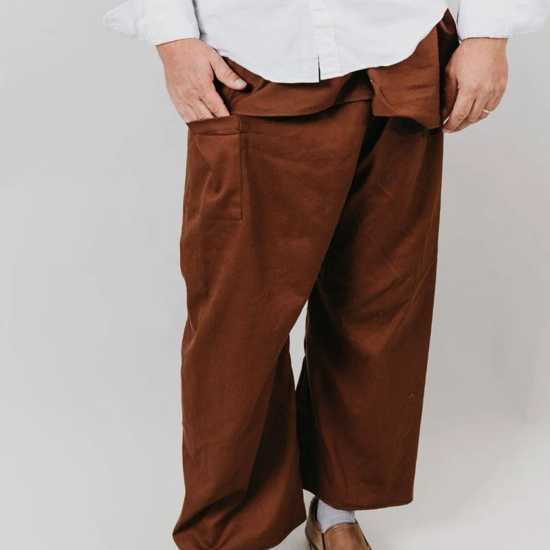 PATRON DE COUTURE PDF | 161 Pantalon de pêcheur thaïlandais | Folkwear | UNISEXE