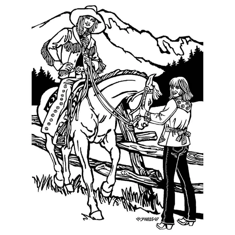 PATRON DE COUTURE PDF | 242 Veste Rodeo Cowgirl | Folkwear